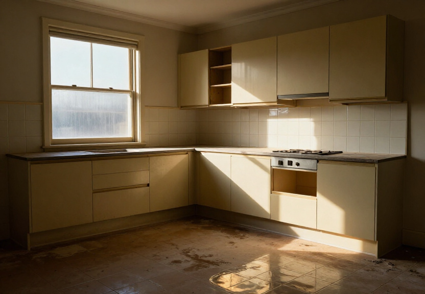 Mould-free basement in Mortlake apartment after restoration